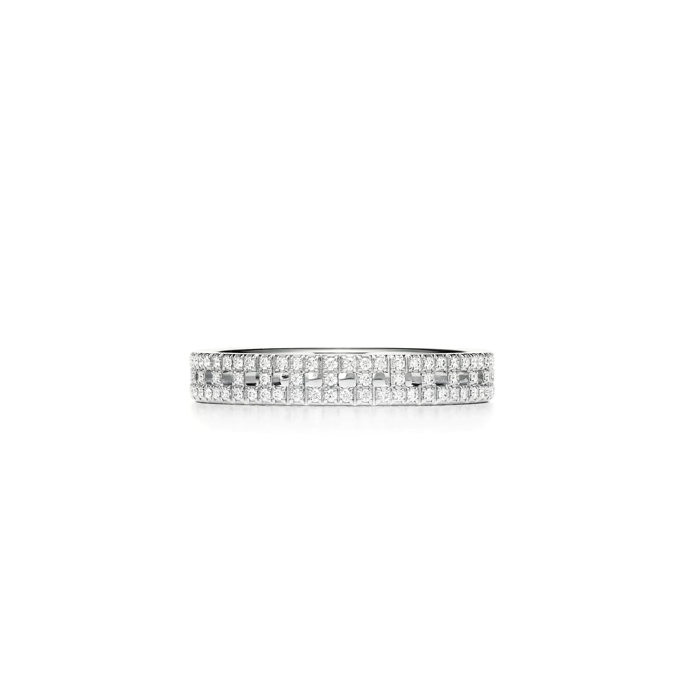 TIFFANY T TRUE NARROW RING IN WHITE GOLD 63962279